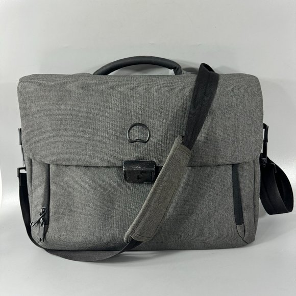 DELSEY MOUVEMENT Laptop Briefcase 14’’, Gray - Picture 1 of 13